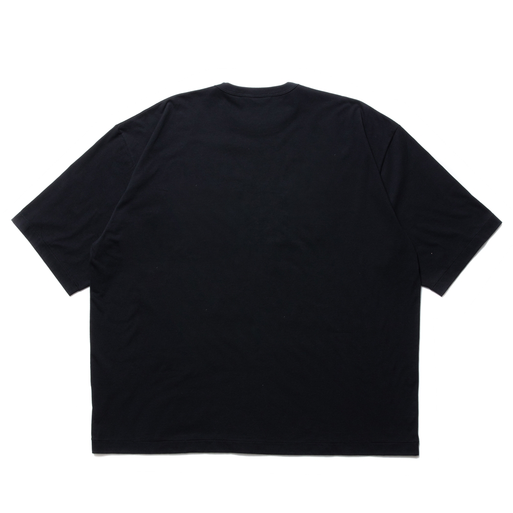 画像: COOTIE PRODUCTIONS/Embroidery Oversized S/S Tee（PRODUCTION OF COOTIE）（Black）［オーバーサイズT-23秋冬］