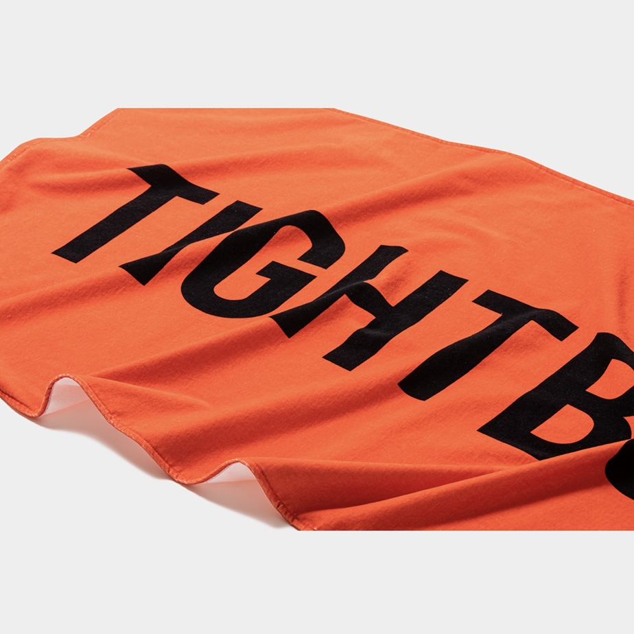 画像: TIGHTBOOTH/LOGO BEACH TOWEL（Orange）［ビーチタオル-23夏］