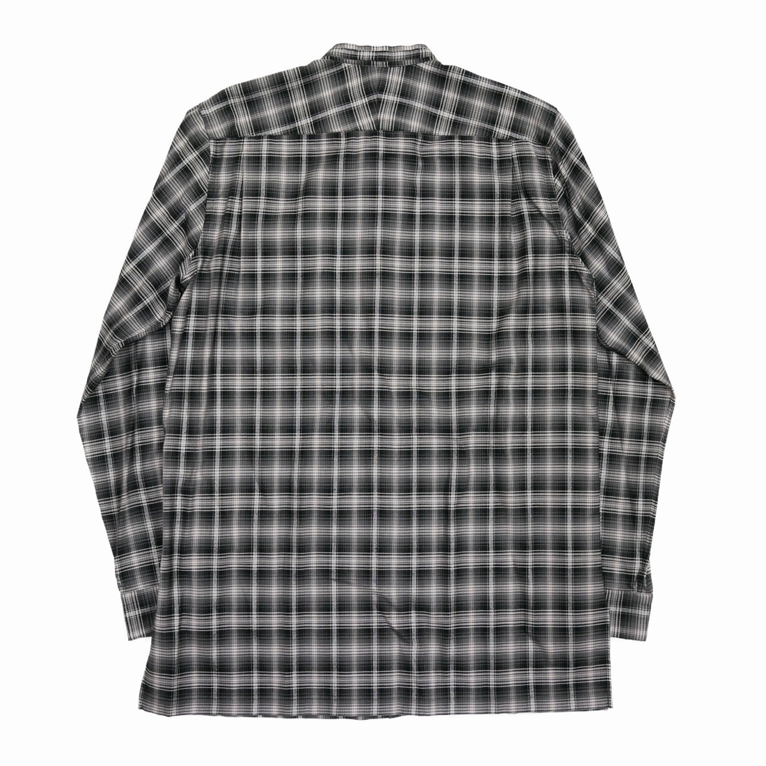 画像: DAIRIKU/Ribbon Tie Check Shirt（Black）［リボンタイチェックシャツ-23秋冬］