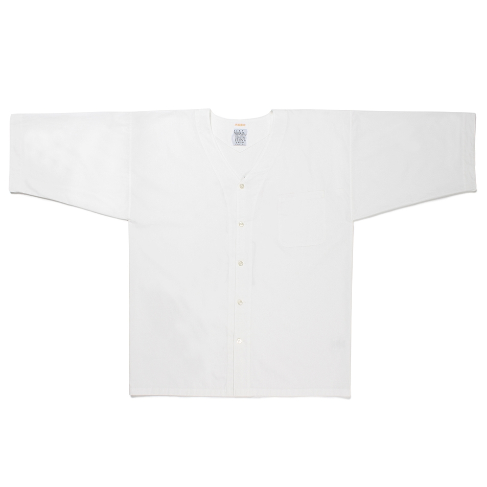 WACKO MARIA/DABO SHIRT（WHITE）［ダボシャツ-23春夏］ - JONAS