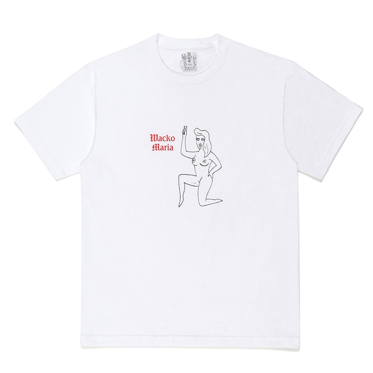 画像: WACKO MARIA/T-SHIRT（WHITE）［プリントT-23春夏］