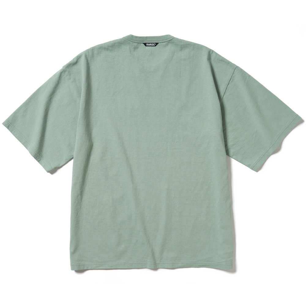 画像: ROUGH AND RUGGED/MIL SS（SAGE GREEN） 【30%OFF】［刺繍T-23春夏］