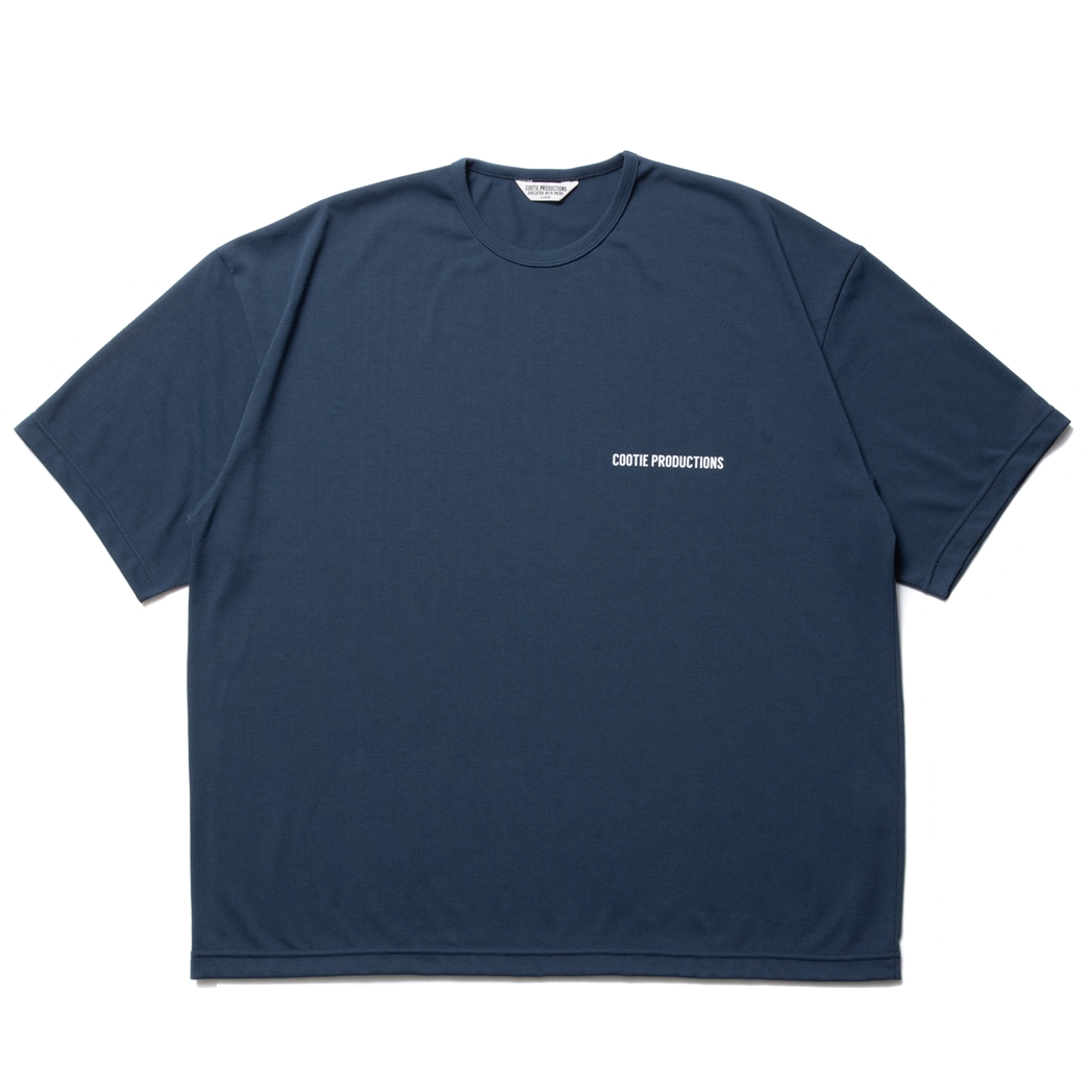 画像: COOTIE PRODUCTIONS/Dry Tech Jersey Oversized S/S Tee（Navy）［ドライテックオーバーサイズT-23秋冬］