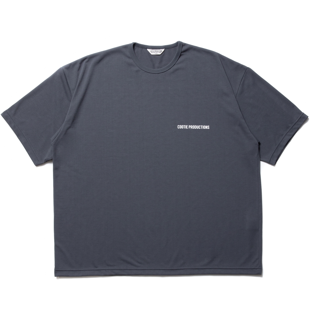 画像: COOTIE PRODUCTIONS/Dry Tech Jersey Oversized S/S Tee（Gray）［ドライテックオーバーサイズT-23秋冬］