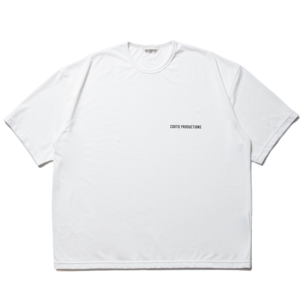 画像: COOTIE PRODUCTIONS/Dry Tech Jersey Oversized S/S Tee（Off White）［ドライテックオーバーサイズT-23秋冬］