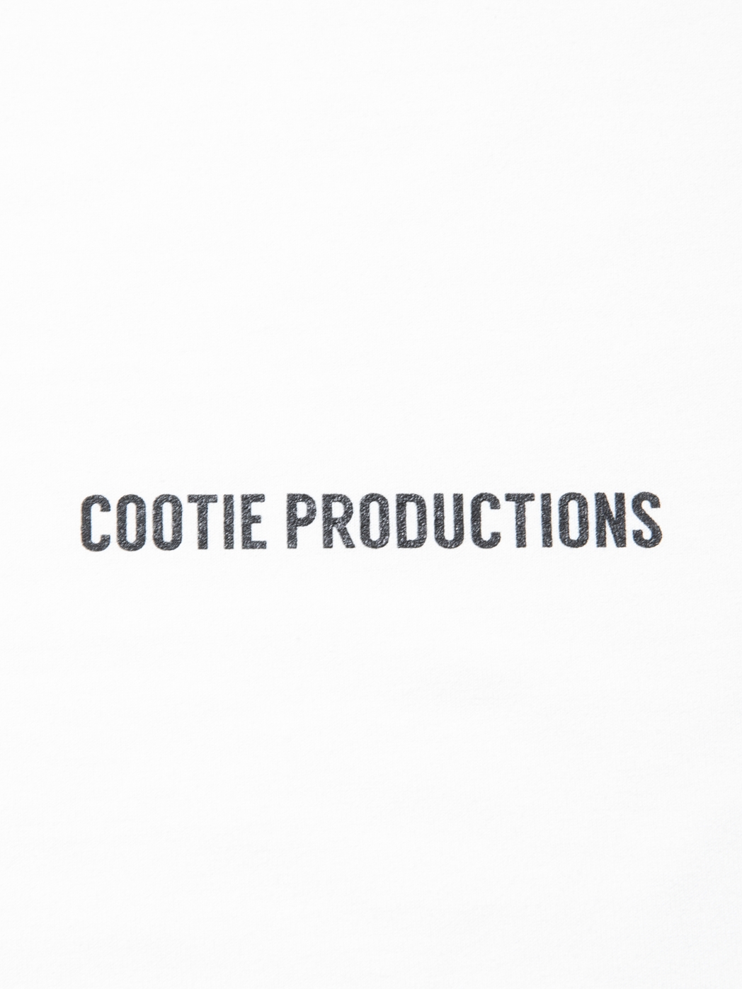 画像: COOTIE PRODUCTIONS/Dry Tech Jersey Oversized S/S Tee（Off White）［ドライテックオーバーサイズT-23秋冬］