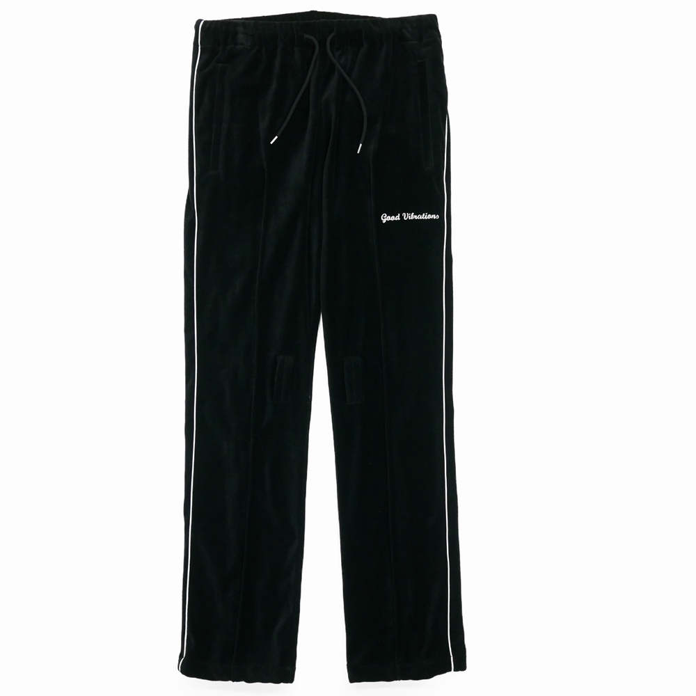 DAIRIKU/Velour Track Pants（Black） 【30%OFF】［ベロアトラック