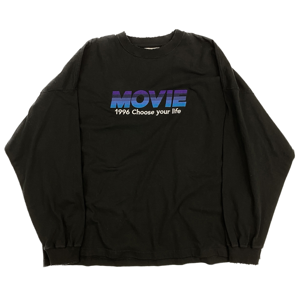 画像: DAIRIKU/"MOVIE" Tee（Black）［刺繍長袖T-23秋冬］