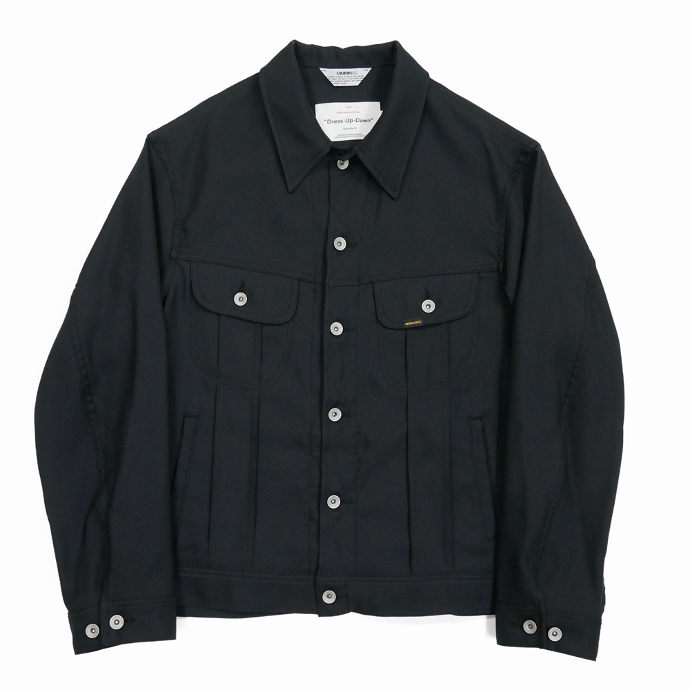 画像: DAIRIKU/Polyester Jacket（Black）［ポリエステルJKT-23秋冬］