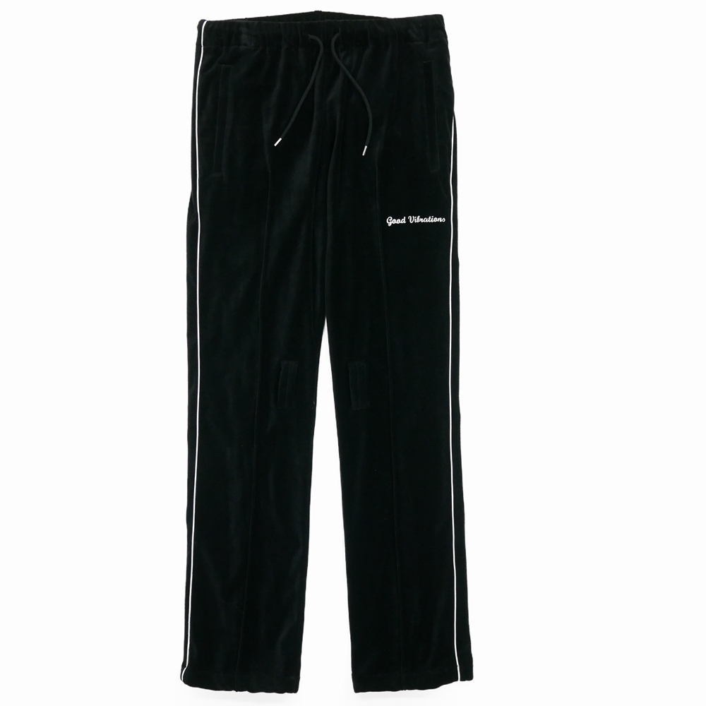 画像: DAIRIKU/Velour Track Pants（Black） 【30%OFF】［ベロアトラックパンツ-23秋冬］