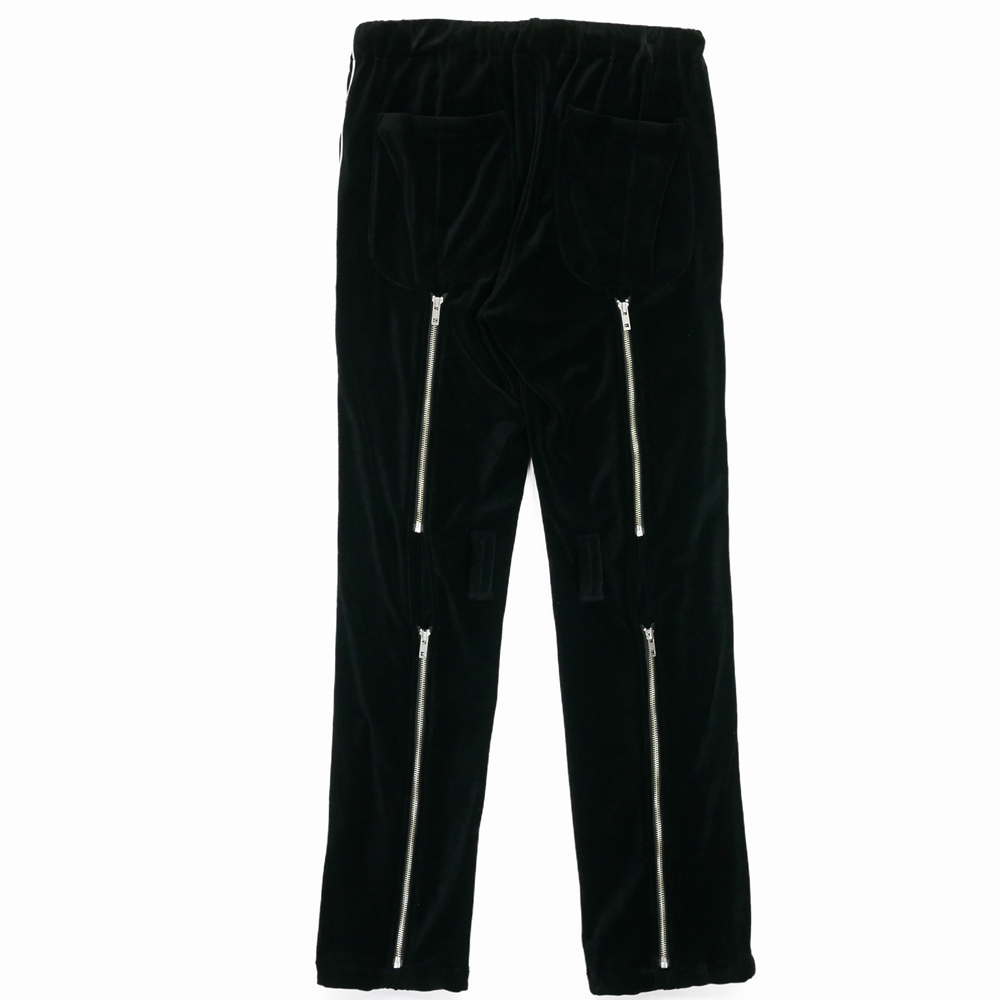 画像: DAIRIKU/Velour Track Pants（Black） 【30%OFF】［ベロアトラックパンツ-23秋冬］