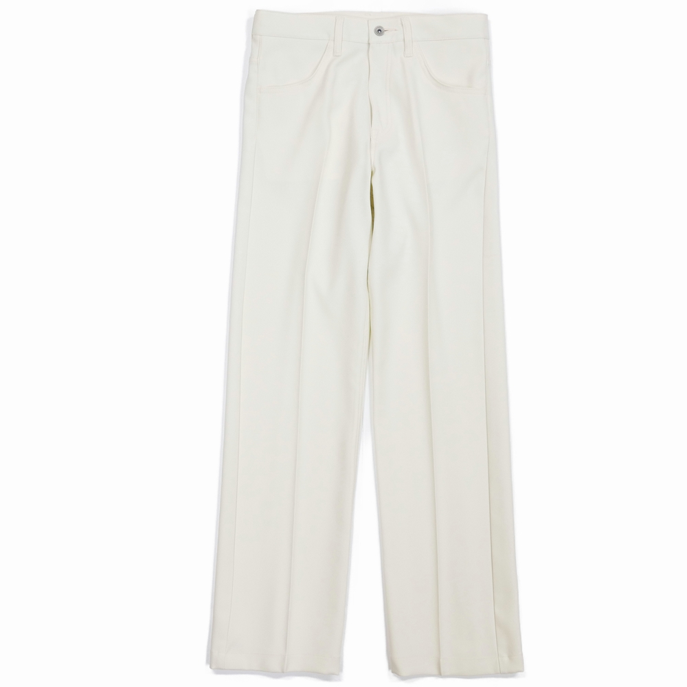 画像: DAIRIKU/"Straight" Pressed Pants（White） 【30%OFF】［"ストレート"スタプレパンツ-23秋冬］