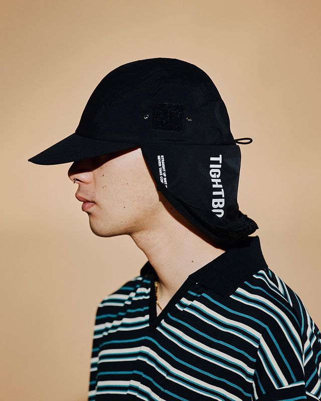 画像: TIGHTBOOTH/SUNSHADE CAMP CAP（Black）［サンシェイドキャンプキャップ-23夏］