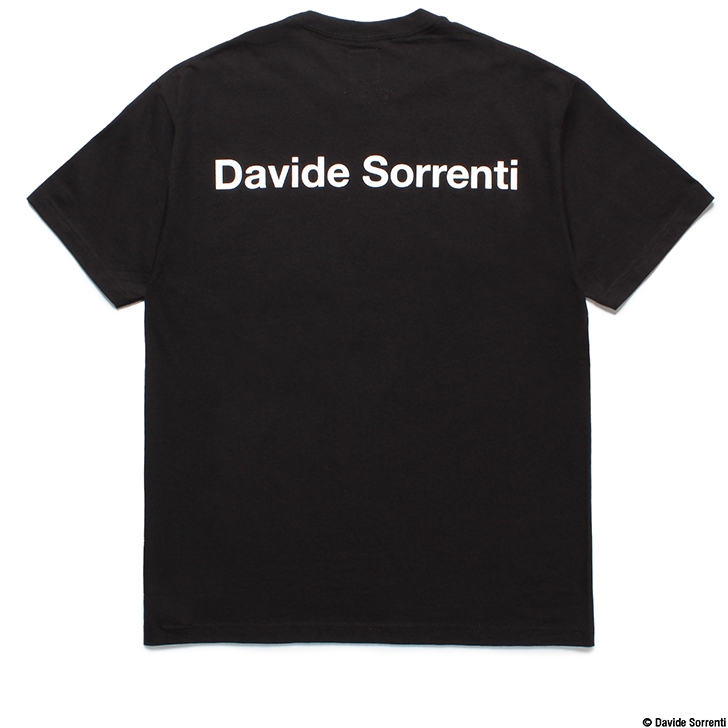 WACKO MARIA/DAVIDE SORRENTI / T-SHIRT（BLACK）［プリントT-23