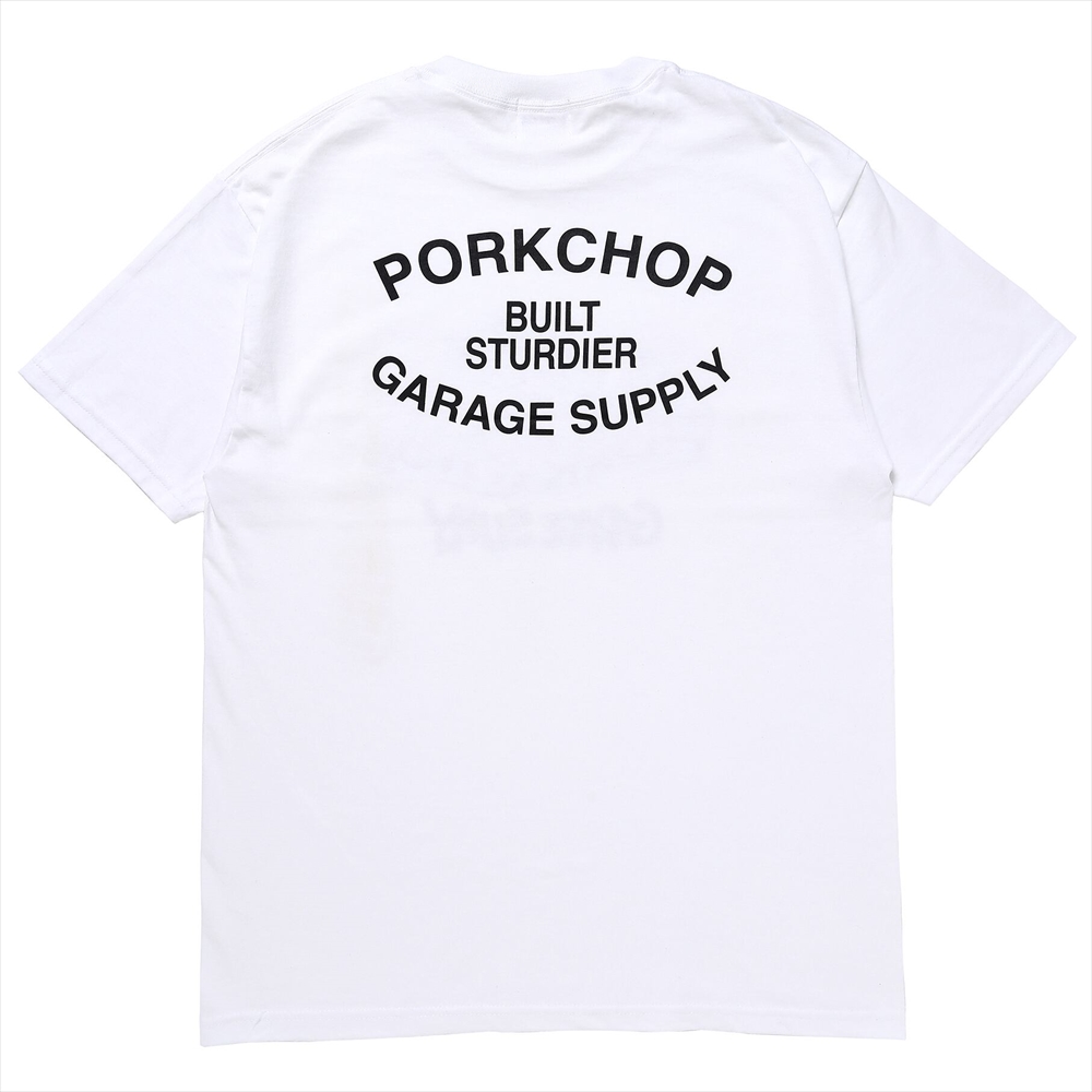 画像: PORKCHOP/WILD PORK TEE（WHITE）［プリントT-23秋冬］