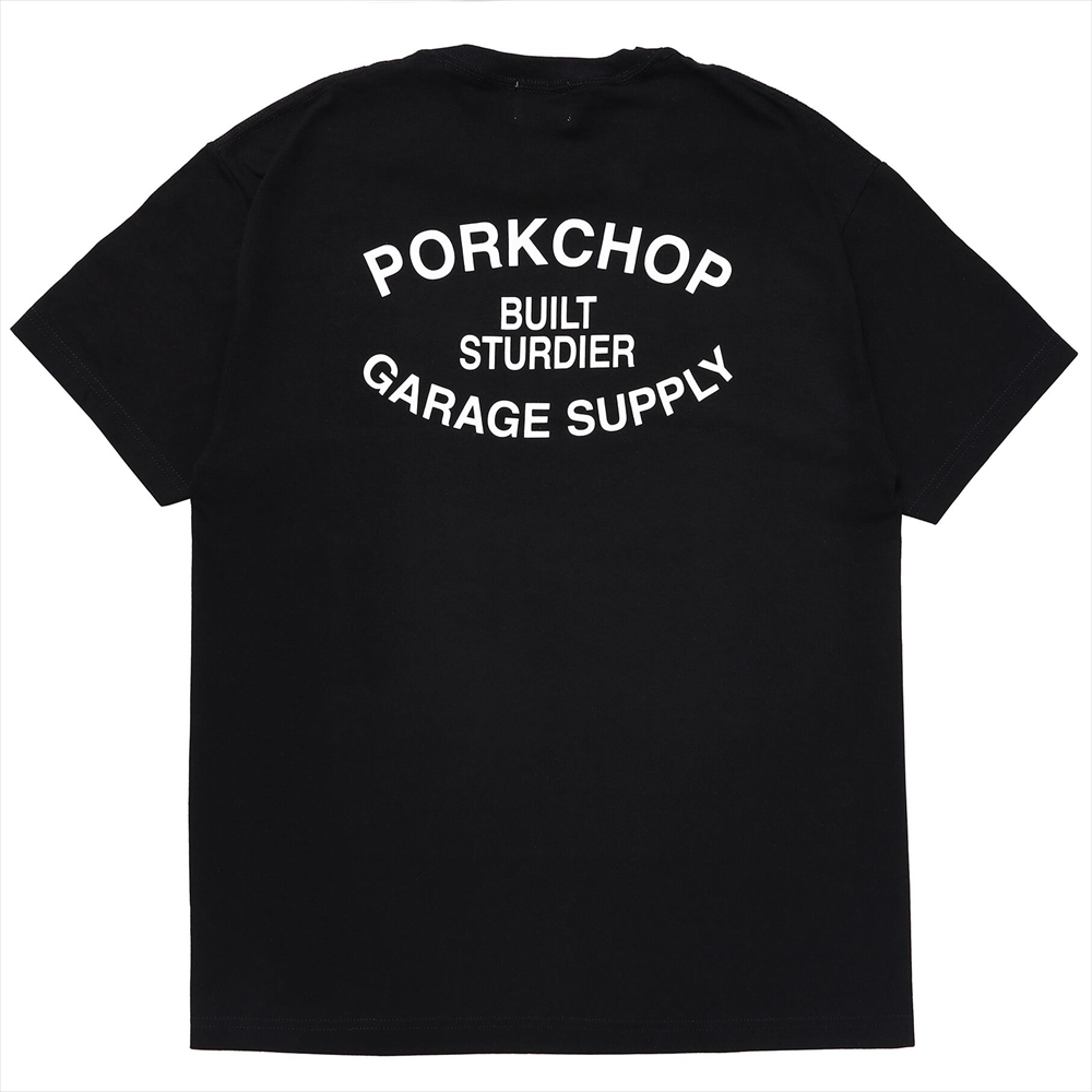 画像: PORKCHOP/WILD PORK TEE（BLACK）［プリントT-23秋冬］