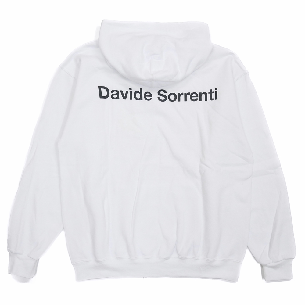 画像: WACKO MARIA/DAVIDE SORRENTI / HOODED SWEAT SHIRT（WHITE）［プルオーバーパーカー-23秋冬］