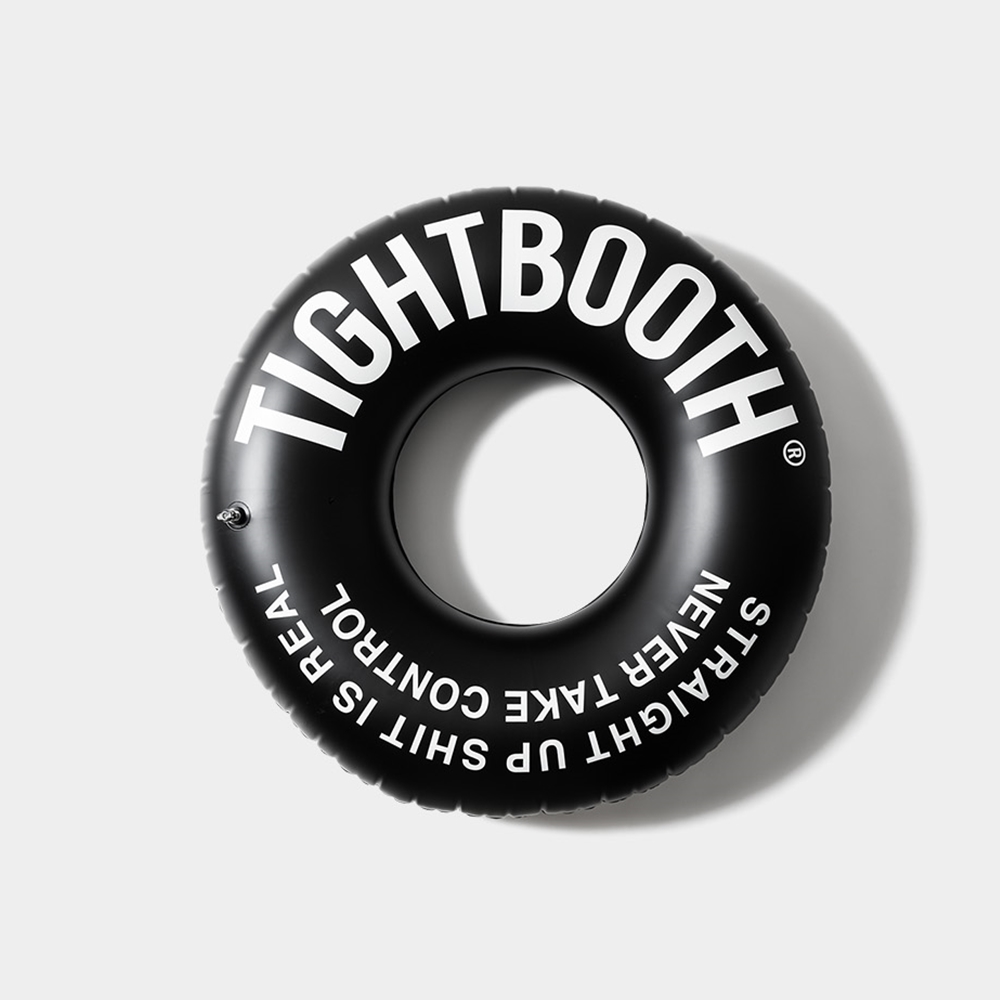画像: TIGHTBOOTH/LOGO FLOAT（Black）［浮き輪-23夏］