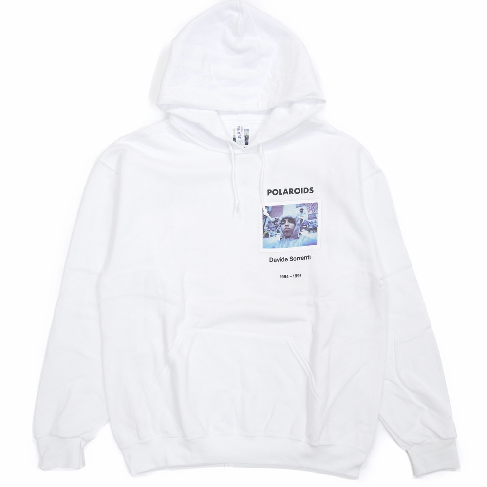 画像: WACKO MARIA/DAVIDE SORRENTI / HOODED SWEAT SHIRT（WHITE）［プルオーバーパーカー-23秋冬］