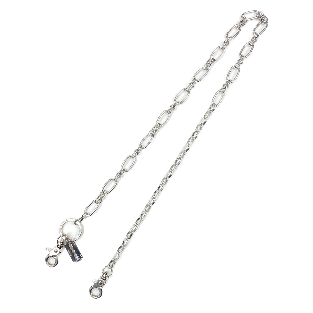 画像: DAIRIKU/"Razor" Wallet Chain（Silver）［ウォレットチェーン-23秋冬］