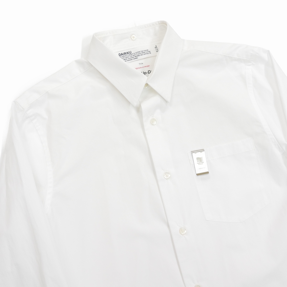 画像: DAIRIKU/Dress L-S Shirt（White） 【30%OFF】［ドレスシャツ-23秋冬］