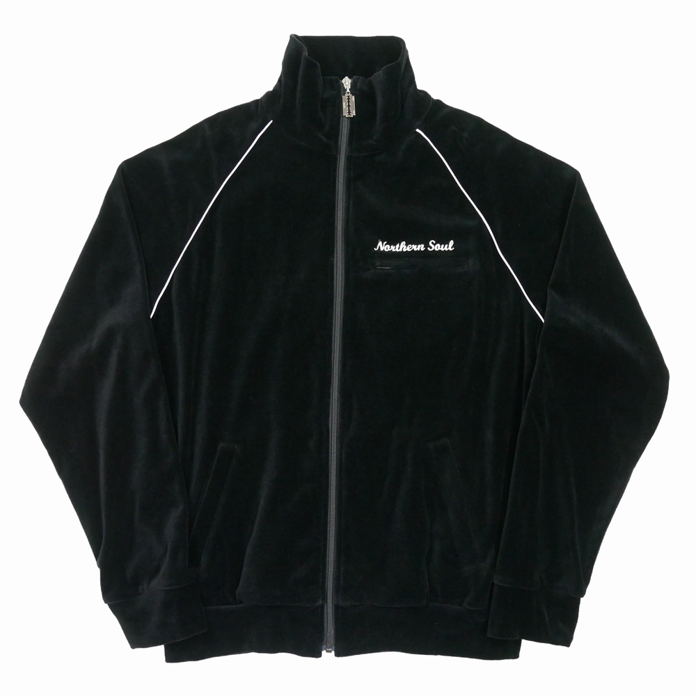 画像: DAIRIKU/Velour Track Jacket（Black）［ベロアトラックJKT-23秋冬］