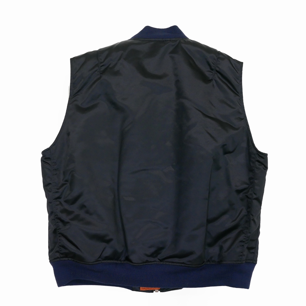画像: DAIRIKU/"Terri" Flight Vest（Navy） 【30%OFF】［フライトベスト-23秋冬］