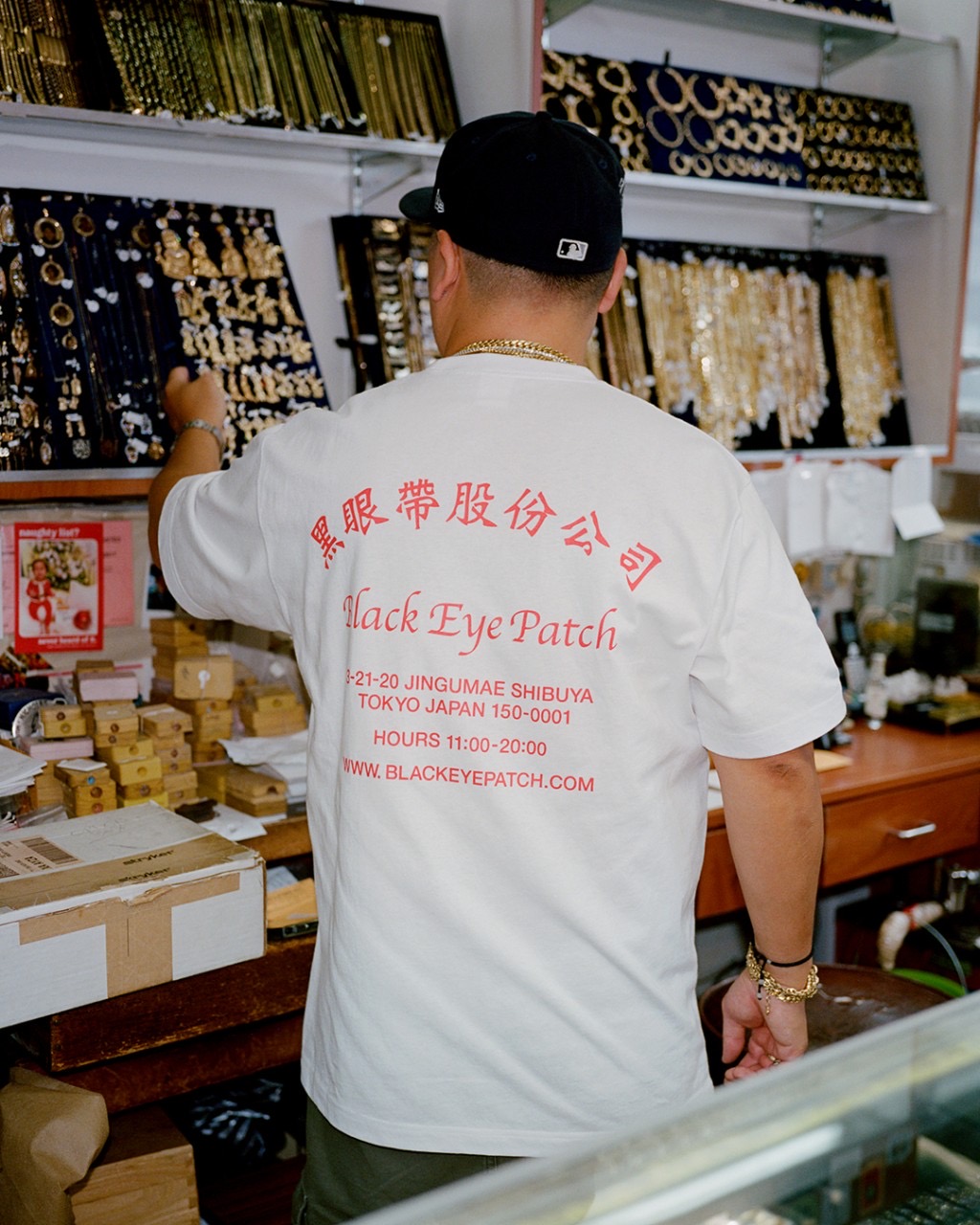 画像: BlackEyePatch/CHINATOWN STORE TEE（WHITE）