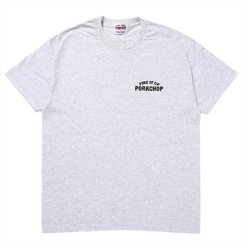 画像: PORKCHOP/3D B&S TEE（GRAY）［プリントT-23秋冬］