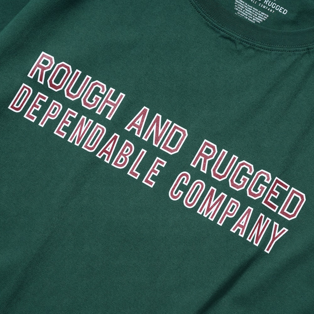 画像: ROUGH AND RUGGED/DESIGN CT-01（IVY GREEN） 【30%OFF】［プリントT-23秋冬］