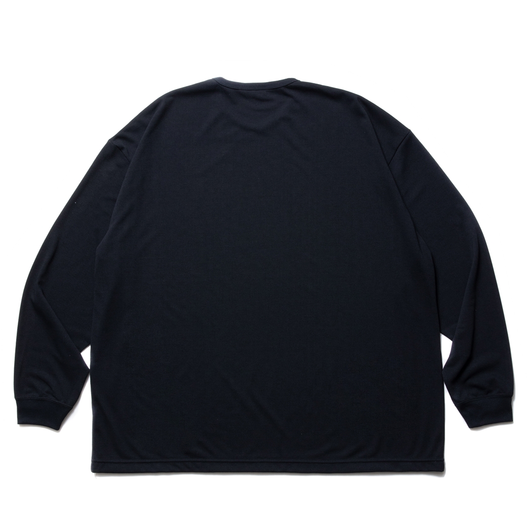 画像: COOTIE PRODUCTIONS/Dry Tech Jersey Oversized L/S Tee（Black）［ドライテックオーバーサイズ長袖T-23秋冬］