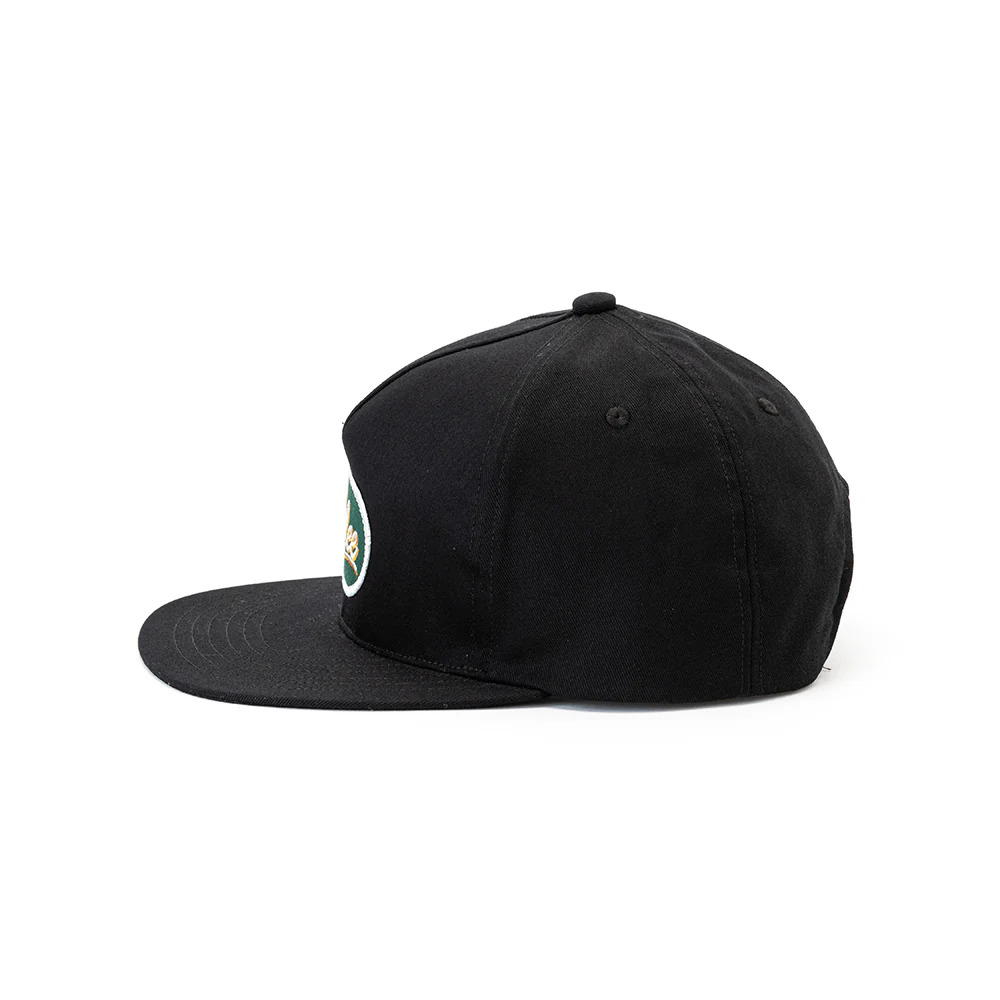 画像: CALEE/CL WAPPEN CAP（BLACK/GREEN）［ワッペンキャップ-23秋冬］