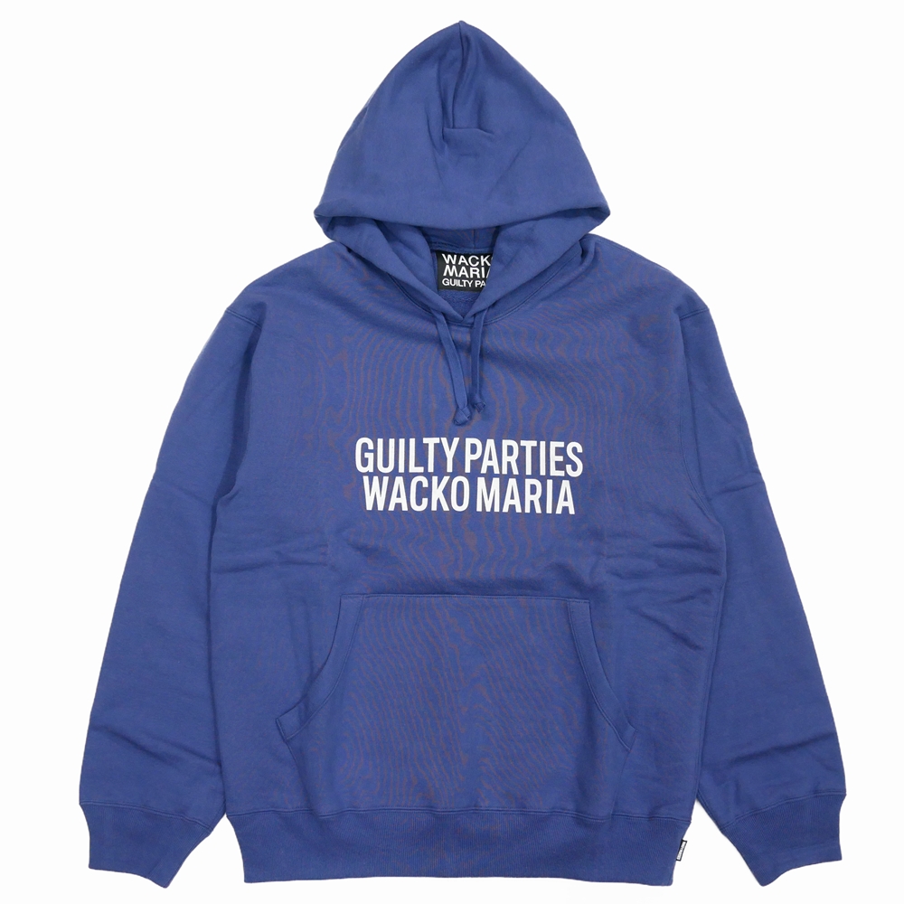 画像1: WACKO MARIA/HEAVY WEIGHT PULLOVER HOODED SWEAT SHIRT（NAVY）［プルオーバーパーカー-23秋冬］ (1)