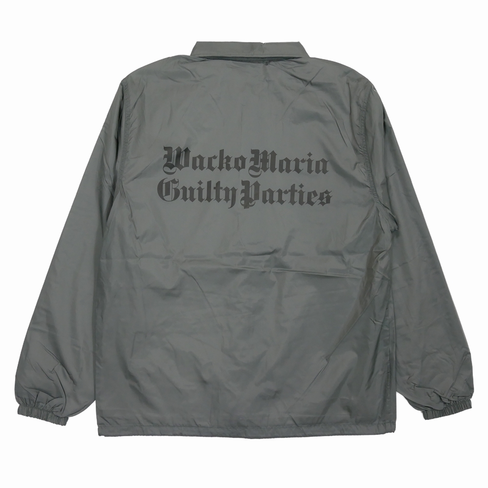 WACKO MARIA/COACH JACKET（GRAY）［コーチJKT-23秋冬］ - JONAS