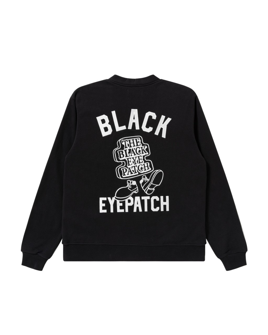 BlackEyePatch/OG BOY SWEAT CARDIGAN（BLACK） - JONAS