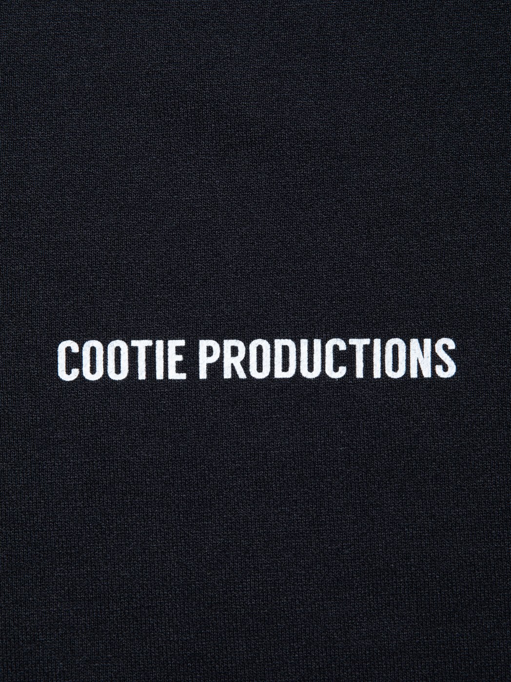 画像: COOTIE PRODUCTIONS/Dry Tech Sweat Half Zip Pullover（Black）［ドライテックスウェットハーフジップ-23秋冬］