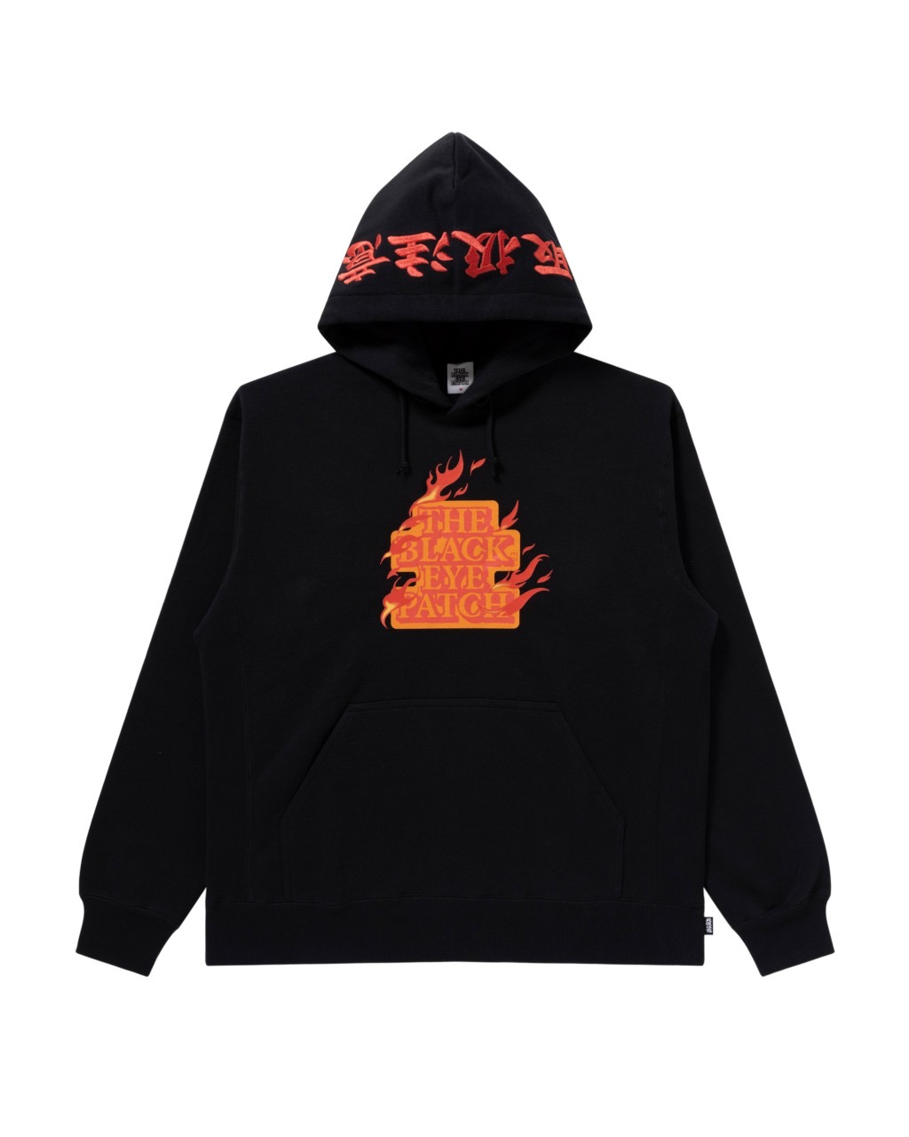 BlackEyePatch/BURNING OG LABEL HWC HOODIE（BLACK） - JONAS