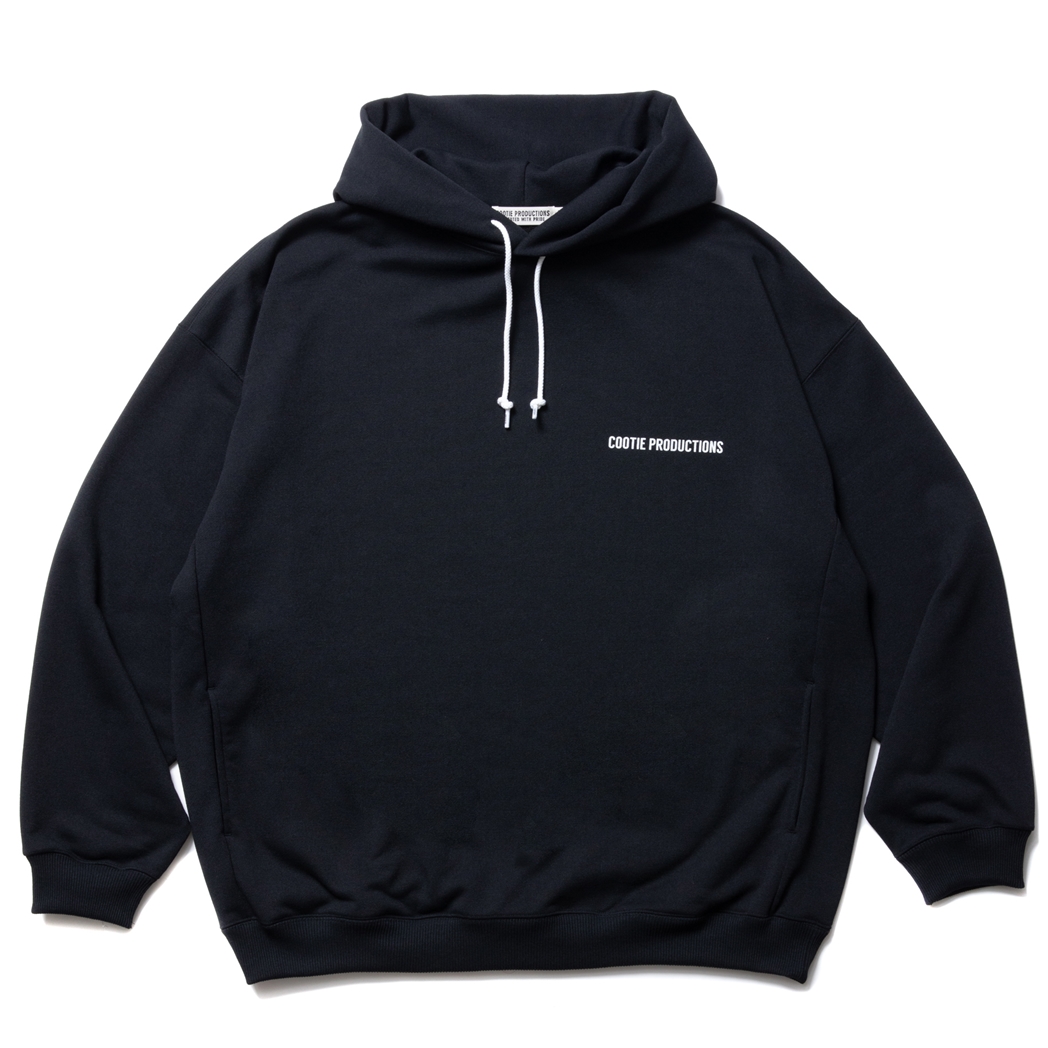 画像: COOTIE PRODUCTIONS/Dry Tech Sweat Hoodie（Black）［ドライテックスウェットフーディー-23秋冬］