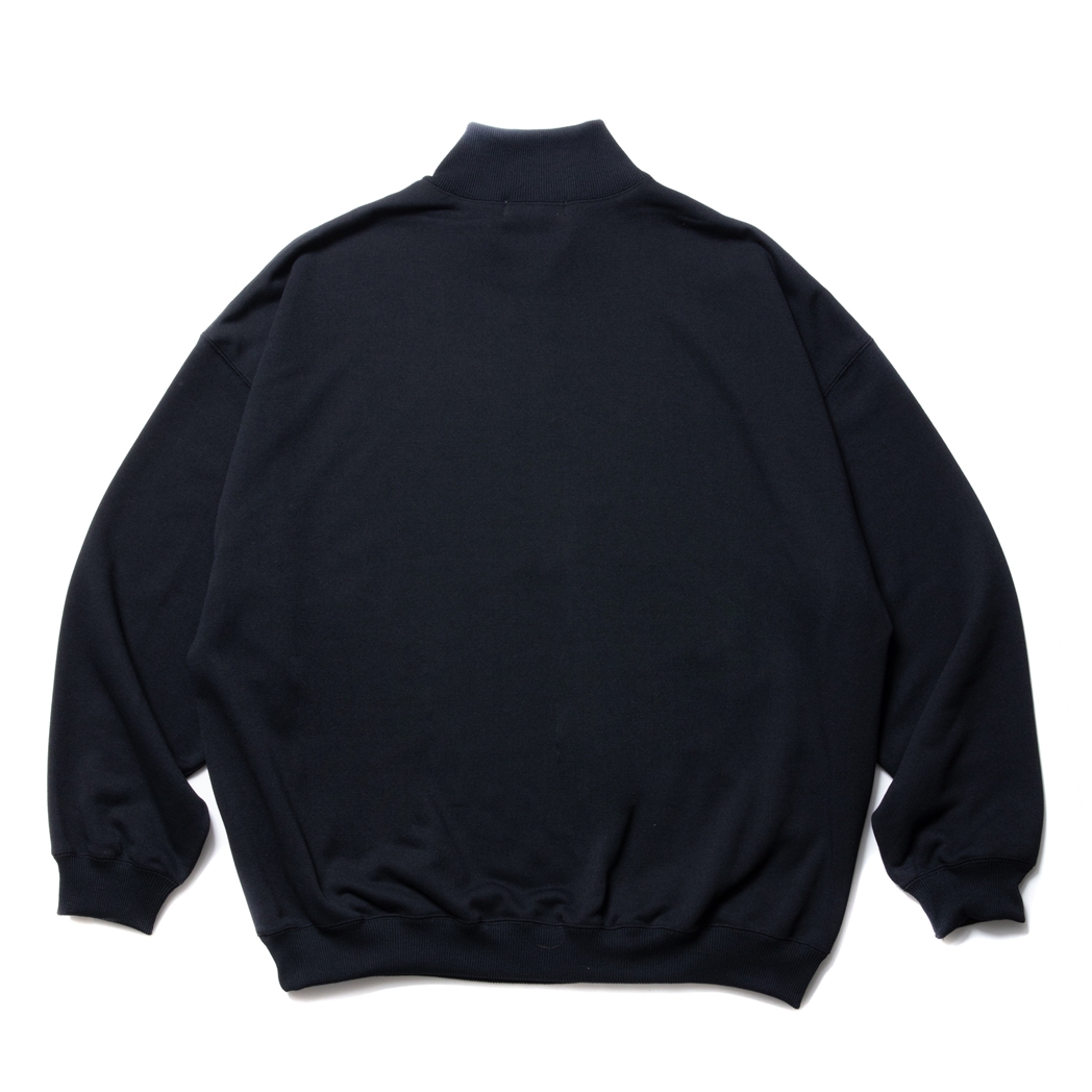 画像: COOTIE PRODUCTIONS/Dry Tech Sweat Half Zip Pullover（Black）［ドライテックスウェットハーフジップ-23秋冬］