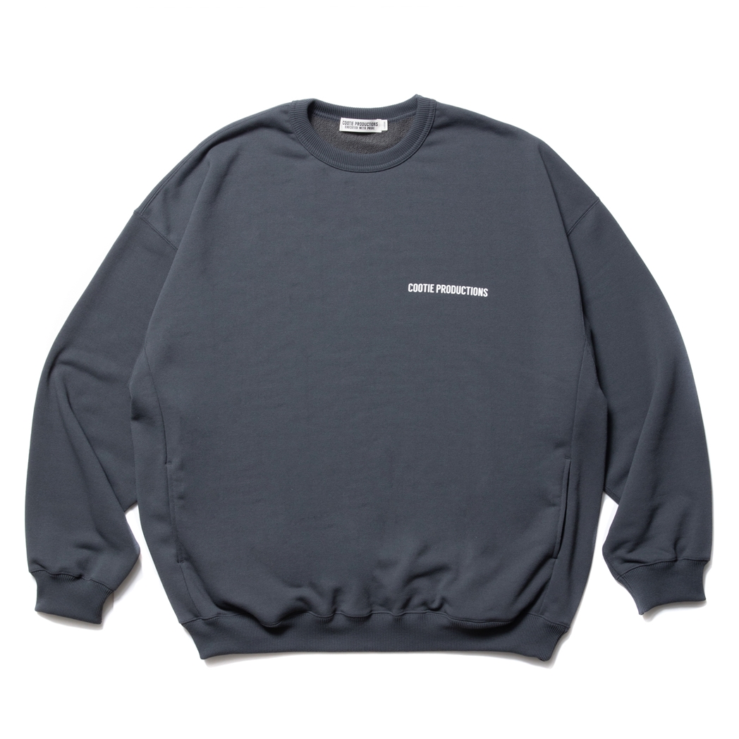 画像: COOTIE PRODUCTIONS/Dry Tech Sweat Crew（Gray）［ドライテックスウェットクルー-23秋冬］