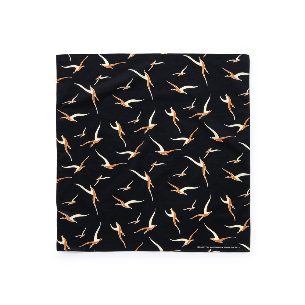 画像: 【30%OFF】RATS/50'S SCARF（BLACK）［50'Sスカーフ-23秋冬］