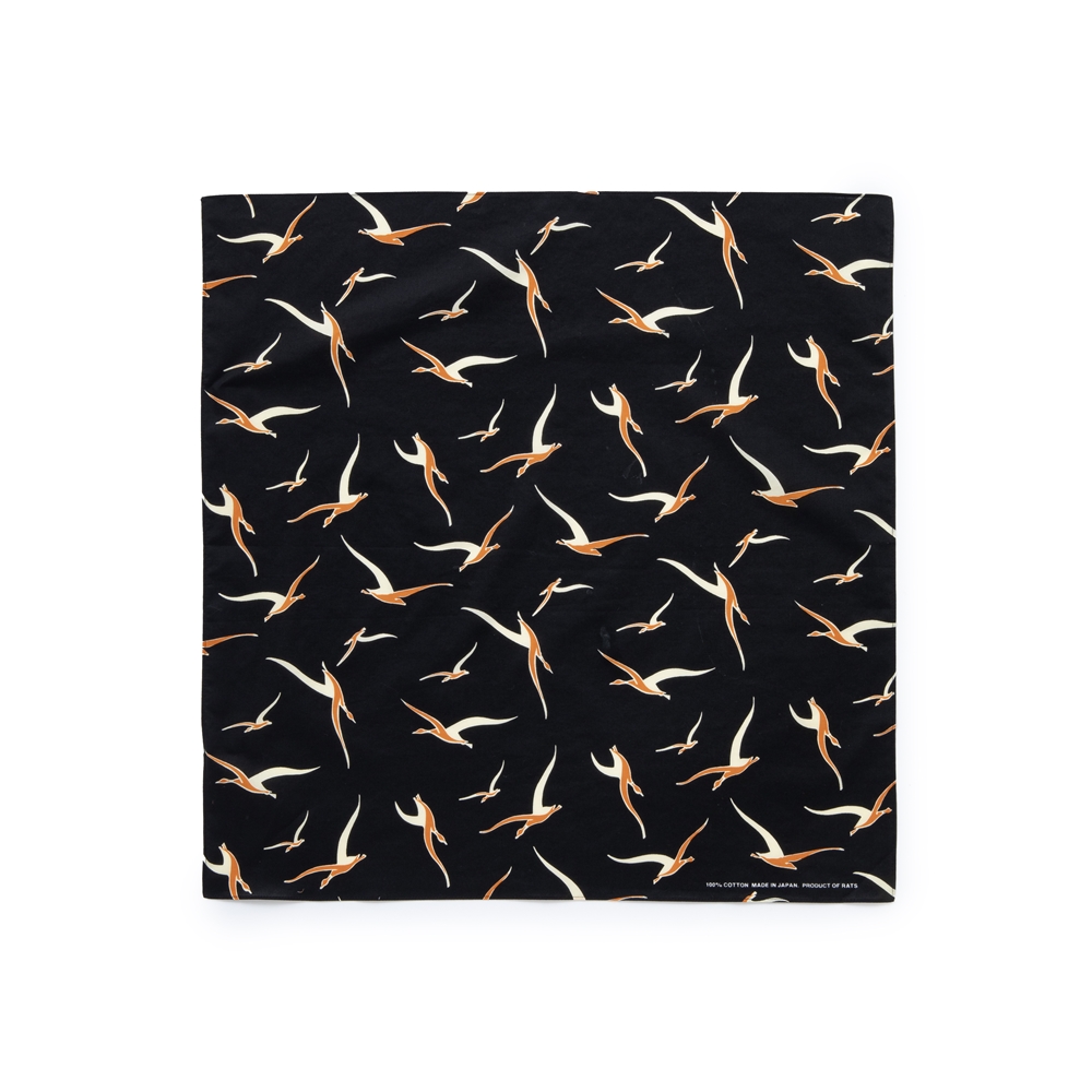 画像: RATS/50'S SCARF（BLACK）［50'Sスカーフ-23秋冬］