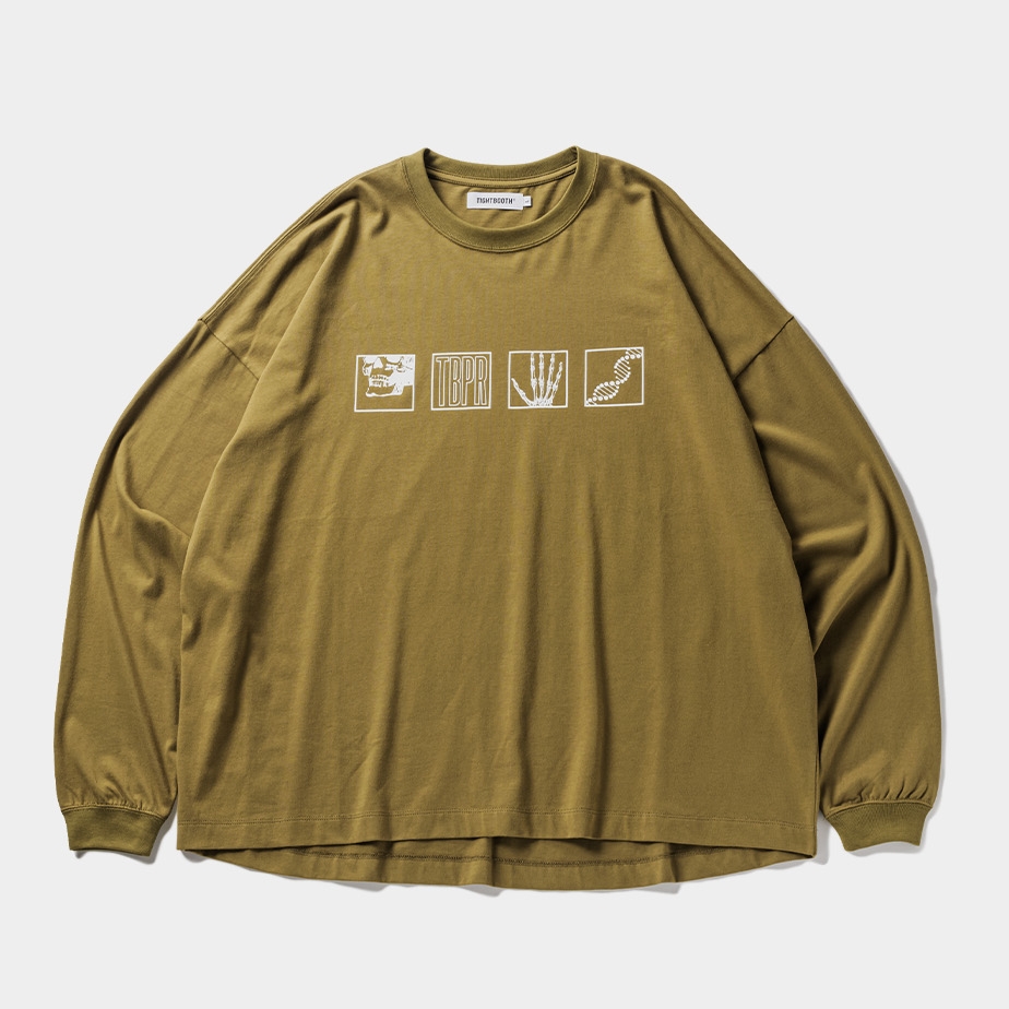 画像: TIGHTBOOTH/EVOLUTION L/S T-SHIRT（Olive）［プリント長袖T-23秋冬］