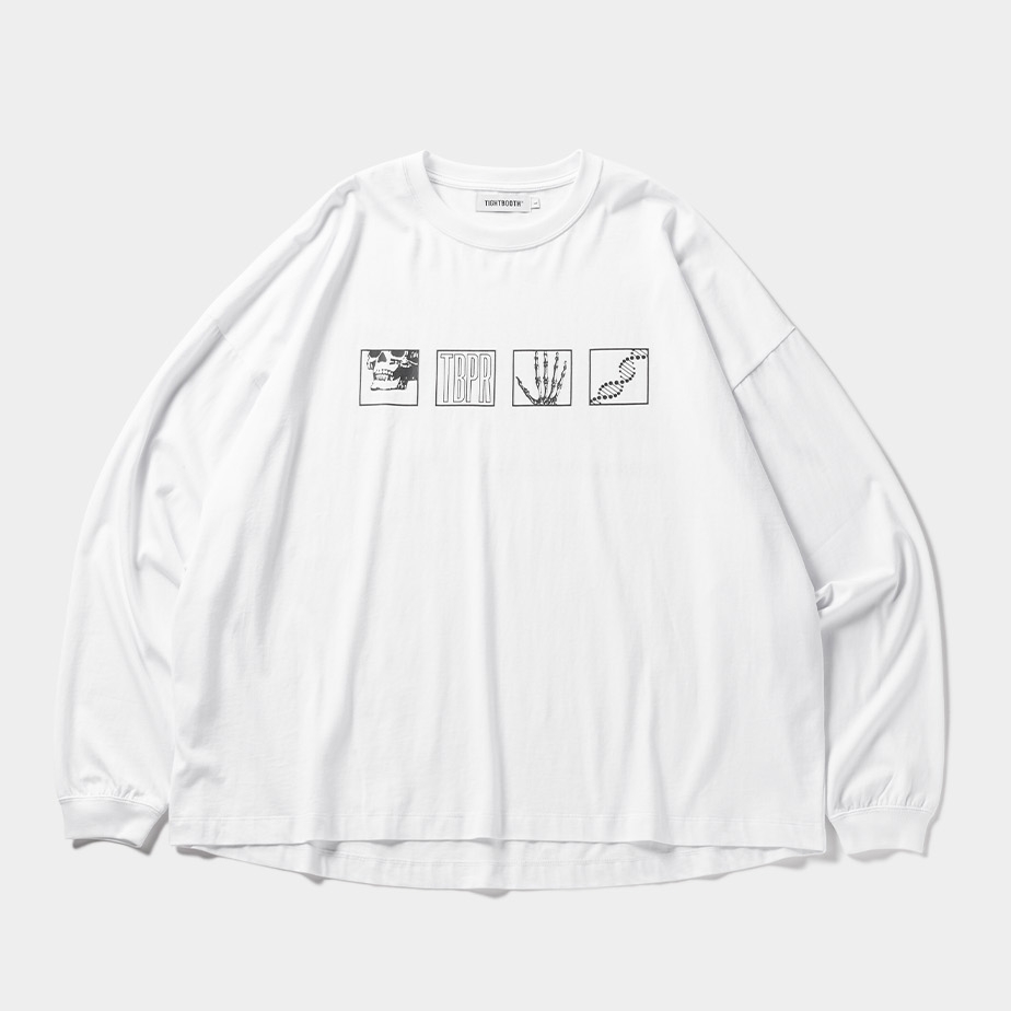 画像: TIGHTBOOTH/EVOLUTION L/S T-SHIRT（White）［プリント長袖T-23秋冬］