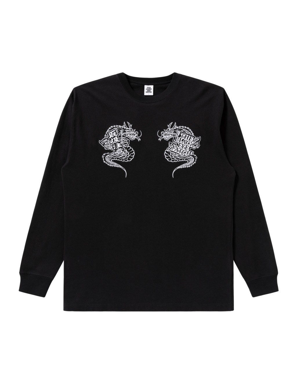 BlackEyePatch/DRAGON L/S TEE（BLACK） - JONAS