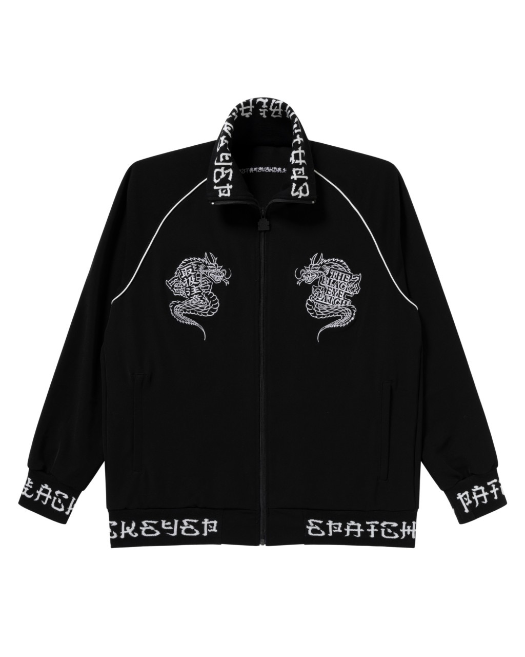 画像: BlackEyePatch/DRAGON JERSEY TRACK JACKET（BLACK）