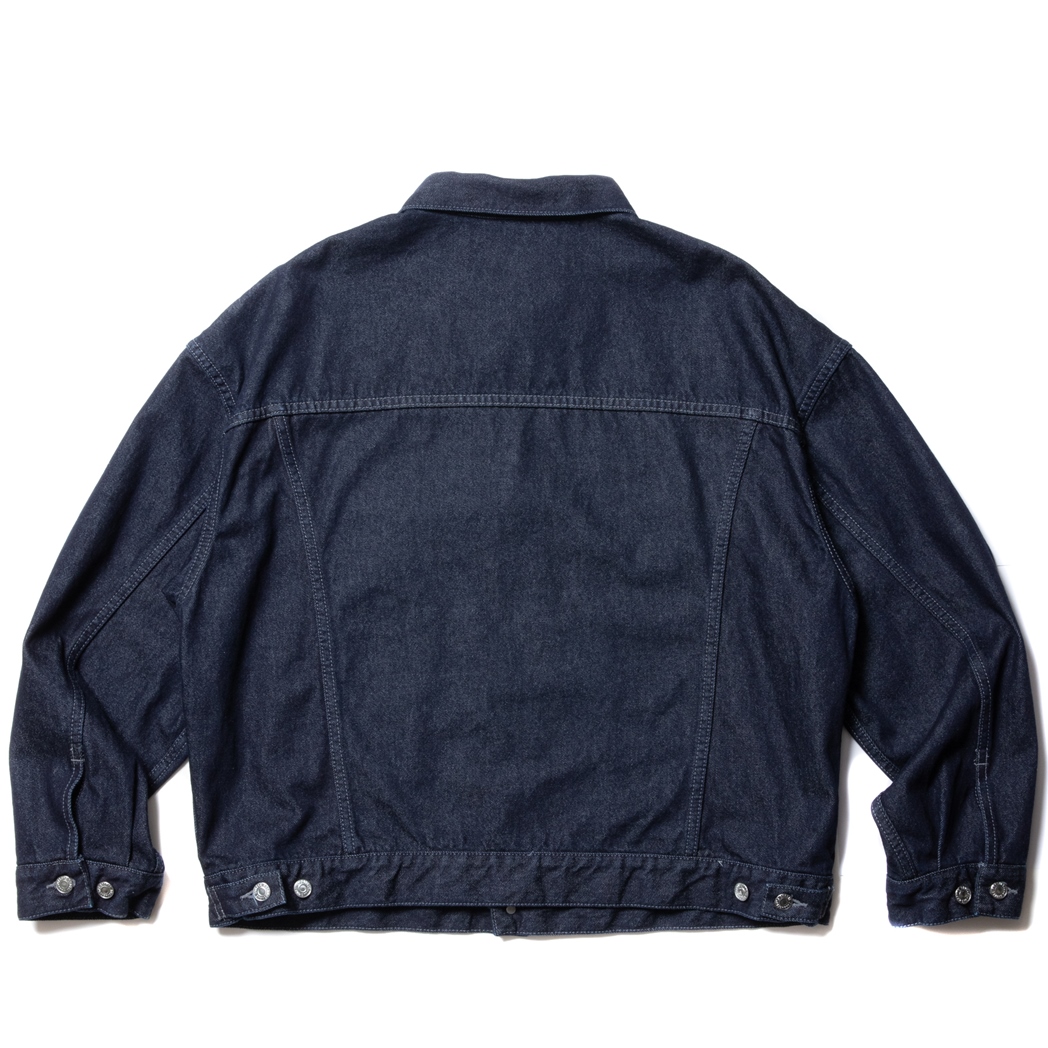 画像: COOTIE PRODUCTIONS/3rd Type Denim Jacket（Indigo One Wash）［サードタイプデニムJKT-23秋冬］