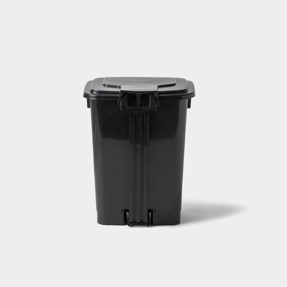 画像: TIGHTBOOTH/LOGO TRASH CAN M（Black）［ゴミ箱"M"-23秋冬］