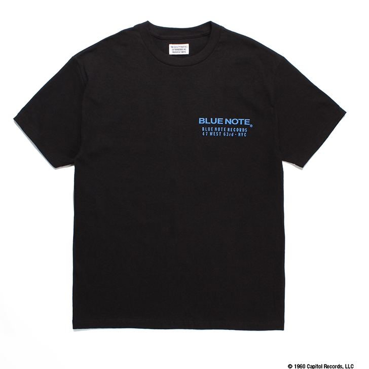 画像: WACKO MARIA/BLUE NOTE / T-SHIRT（TYPE-3）（BLACK）［プリントT-23秋冬］