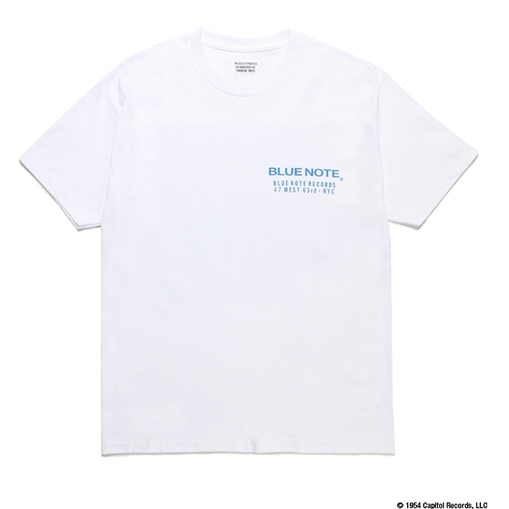 画像: WACKO MARIA/BLUE NOTE / T-SHIRT（TYPE-2）（WHITE）［プリントT-23秋冬］